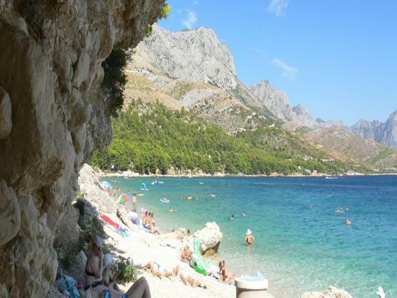 Camp Dole Zivogosce Hotel Podgora Bagian luar foto