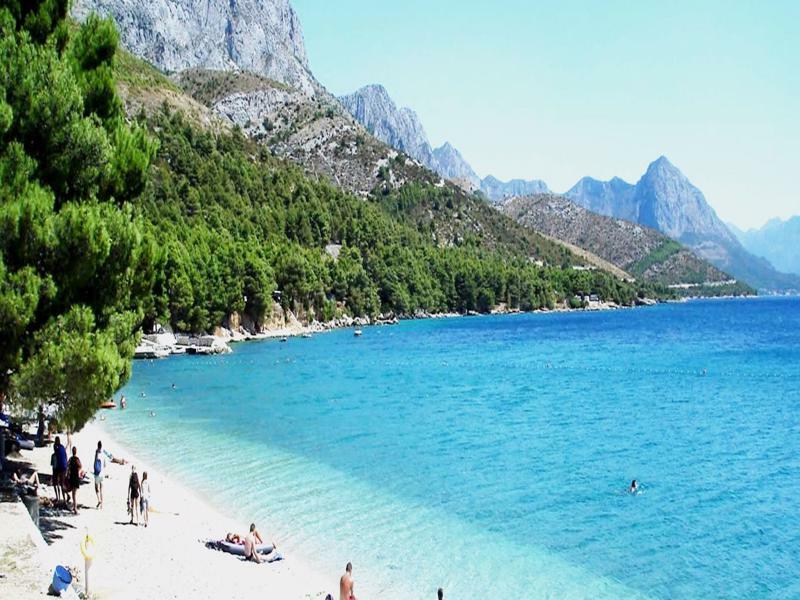 Camp Dole Zivogosce Hotel Podgora Bagian luar foto